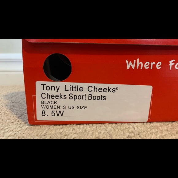 Tony Little Cheeks Sports Boots Black - Picture 3 of 7